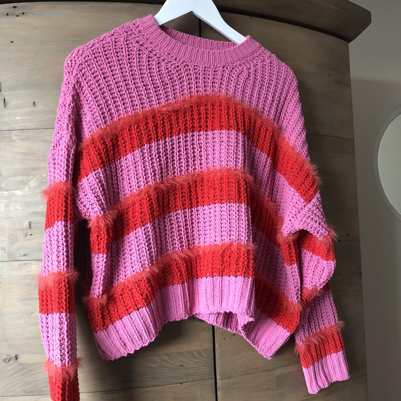 bershka pink jumper