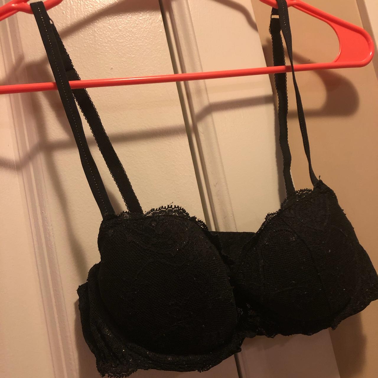 Aerie 34B padded bra with gold thread detail #aerie