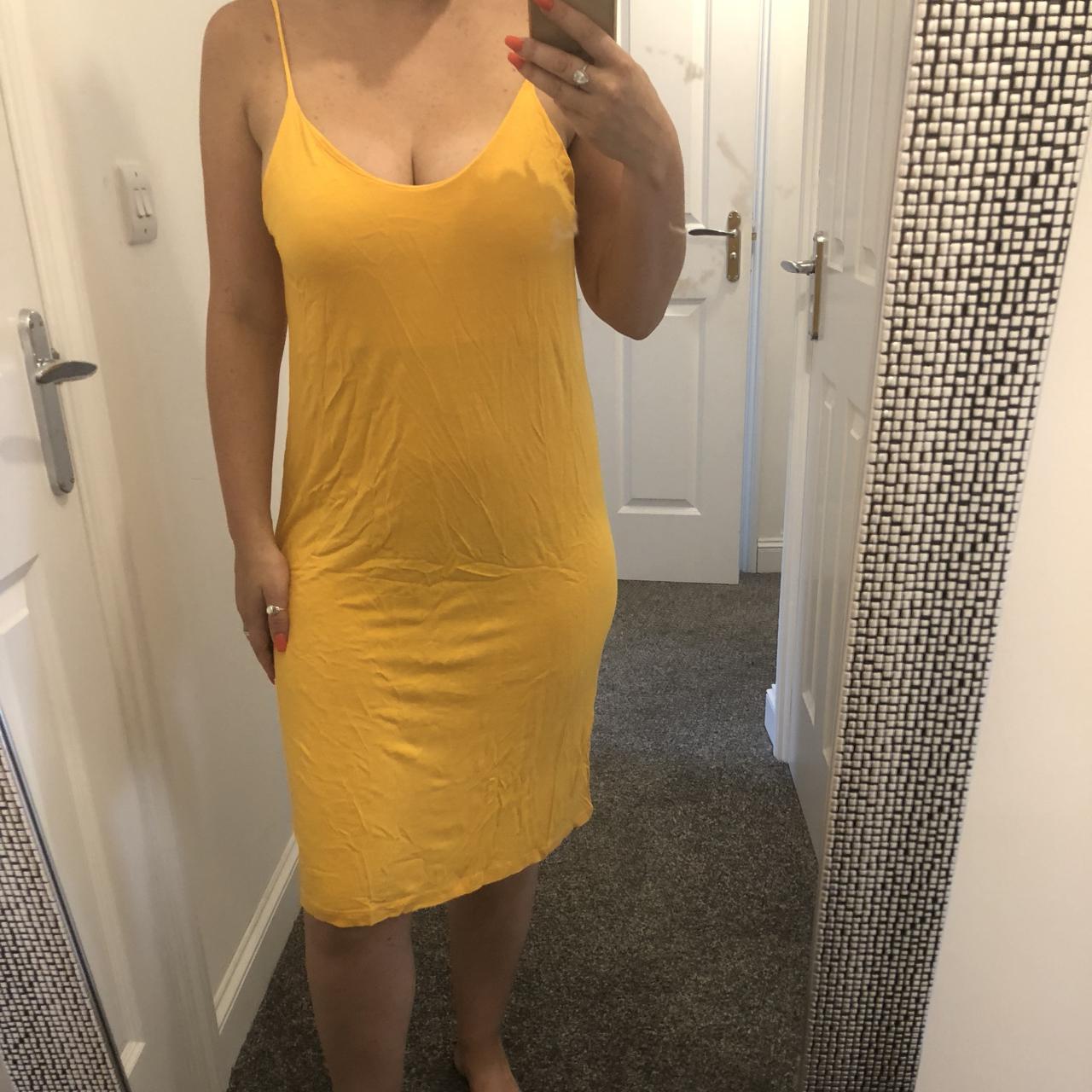 H&M strappy midi Orange, perfect for