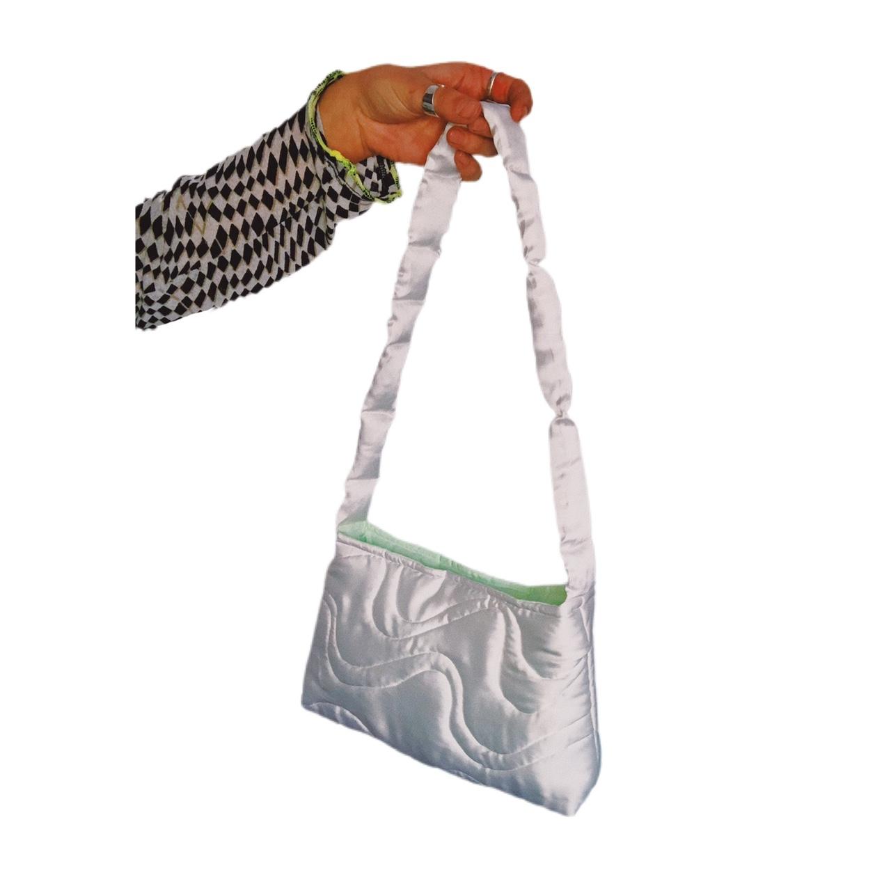 Women's Green and Silver Bag (2)