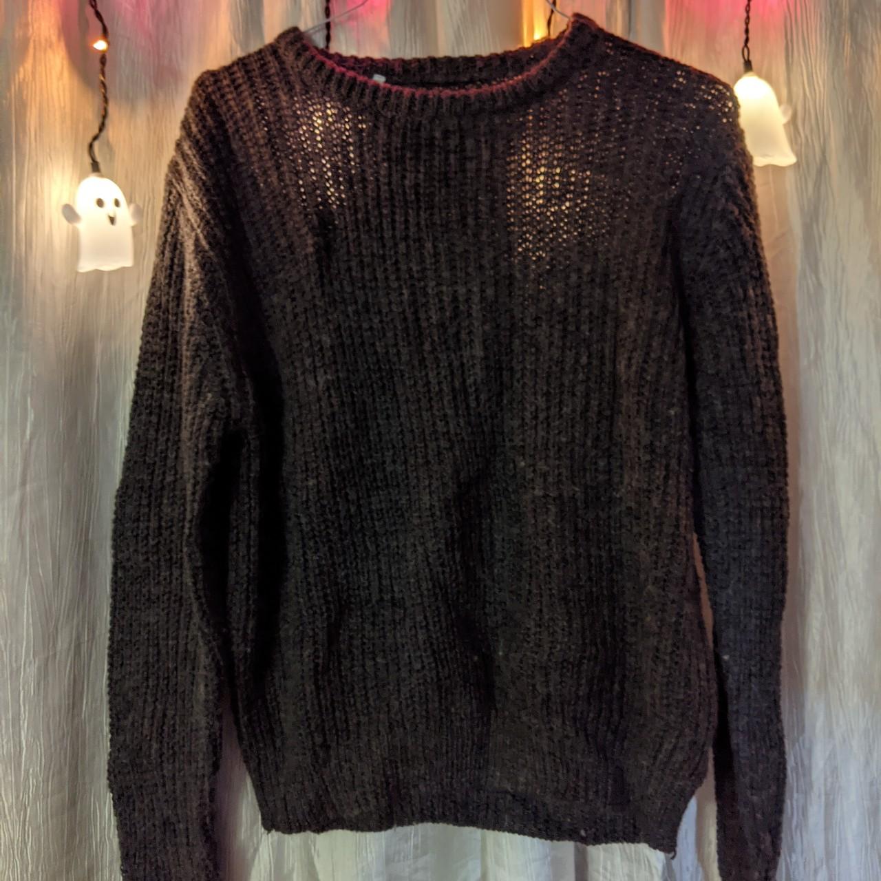 Very warm fuzzy gray wool jumper ***I live in a... - Depop