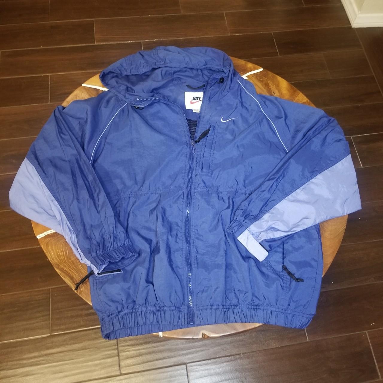 nike 2 tone windbreaker