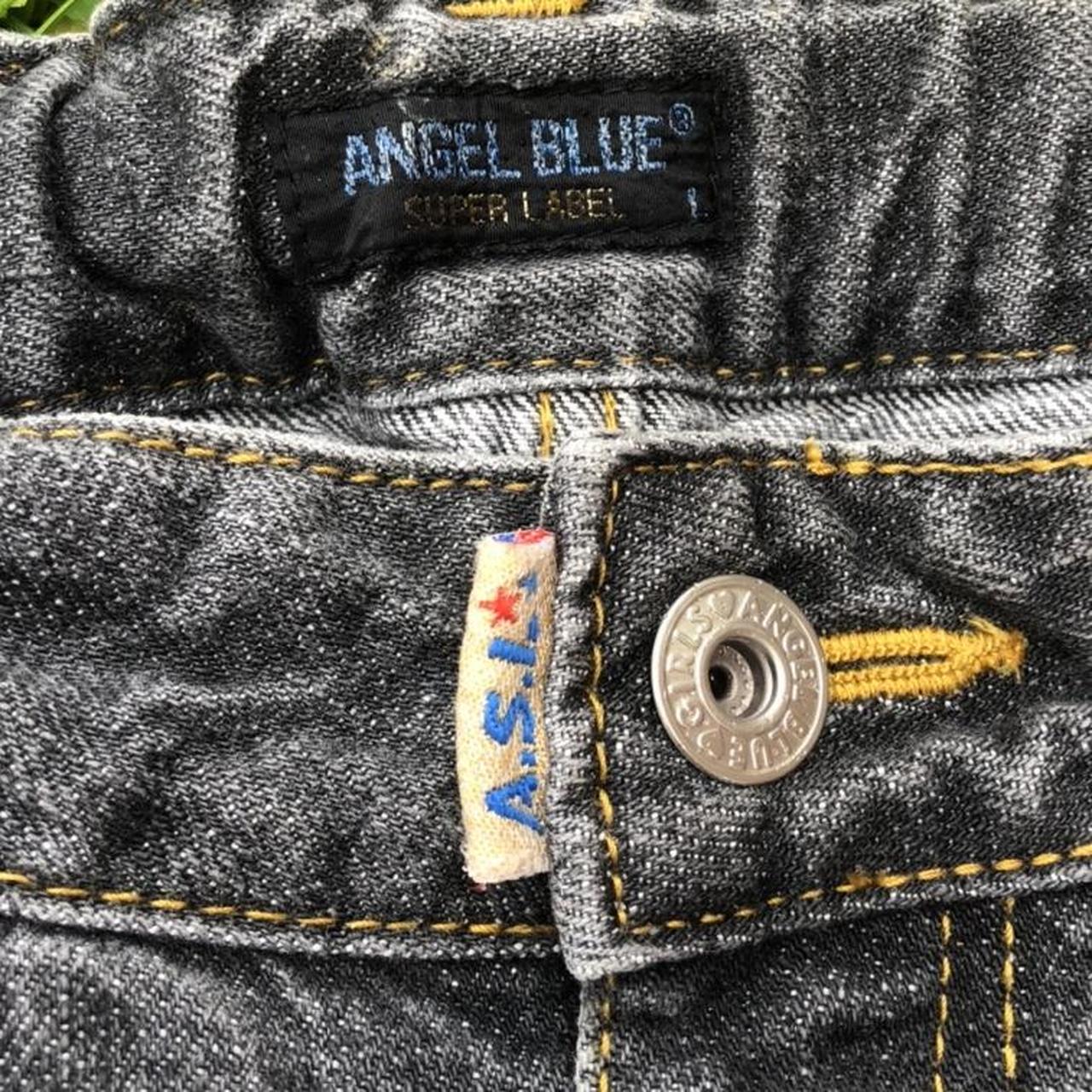 Angel blue jeans. A.S.L, insane, one of a kind, rare... Depop