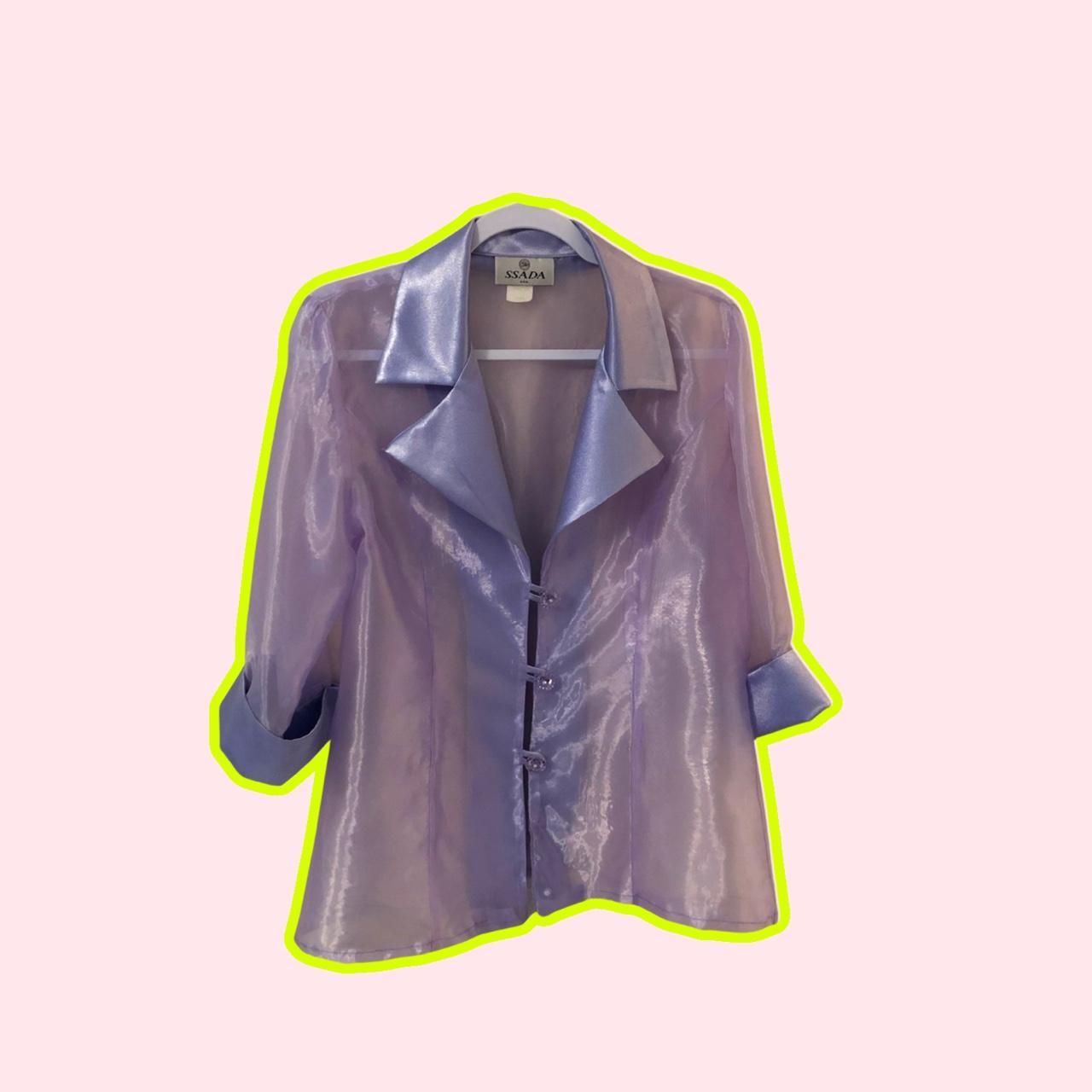 Product Image 1 - SSADA Silk Sheer Periwinkle Suit