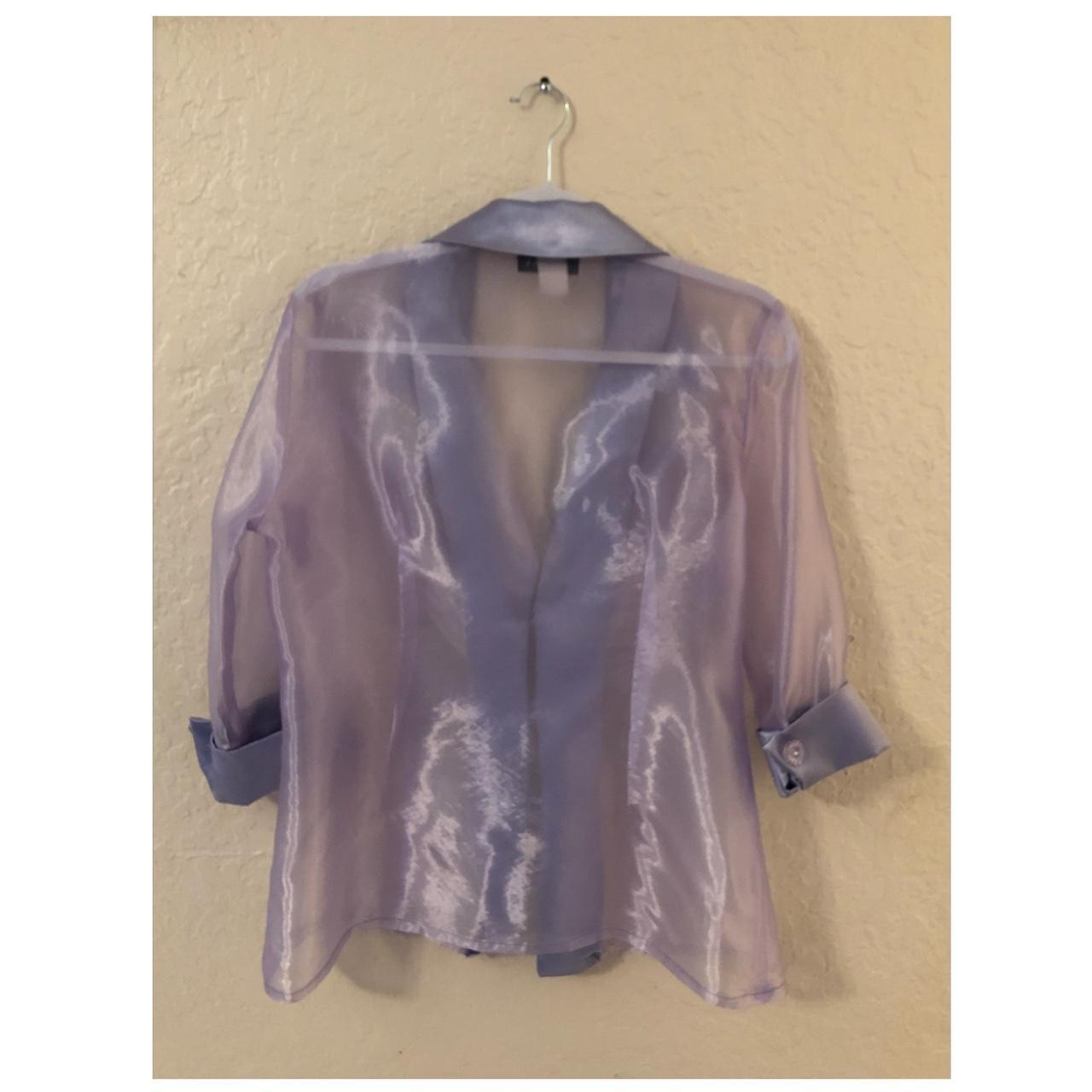 Product Image 2 - SSADA Silk Sheer Periwinkle Suit