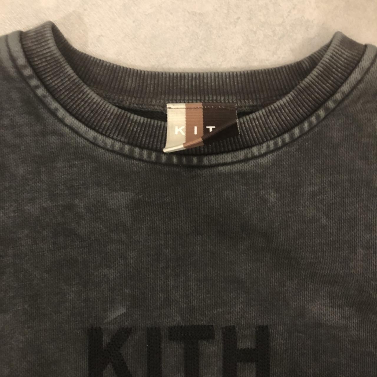 Kith Combo Knit Crewneck Black Medium #kith - Depop