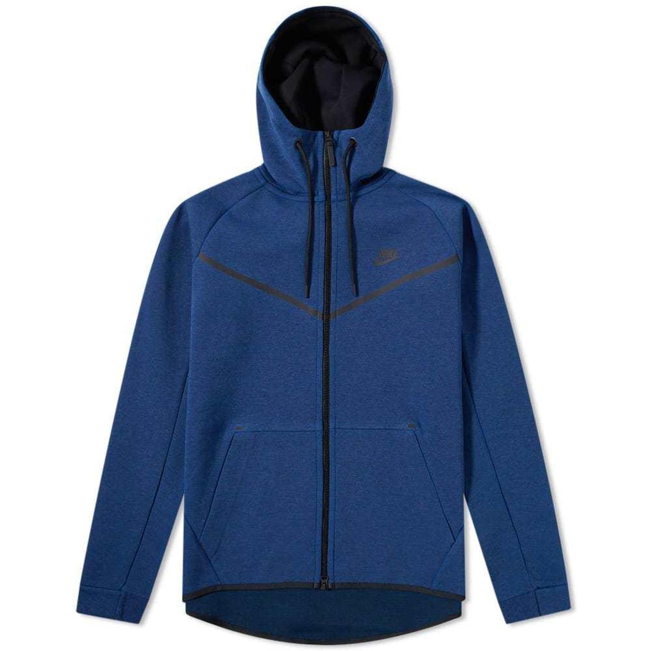 mens nike tech fleece navy