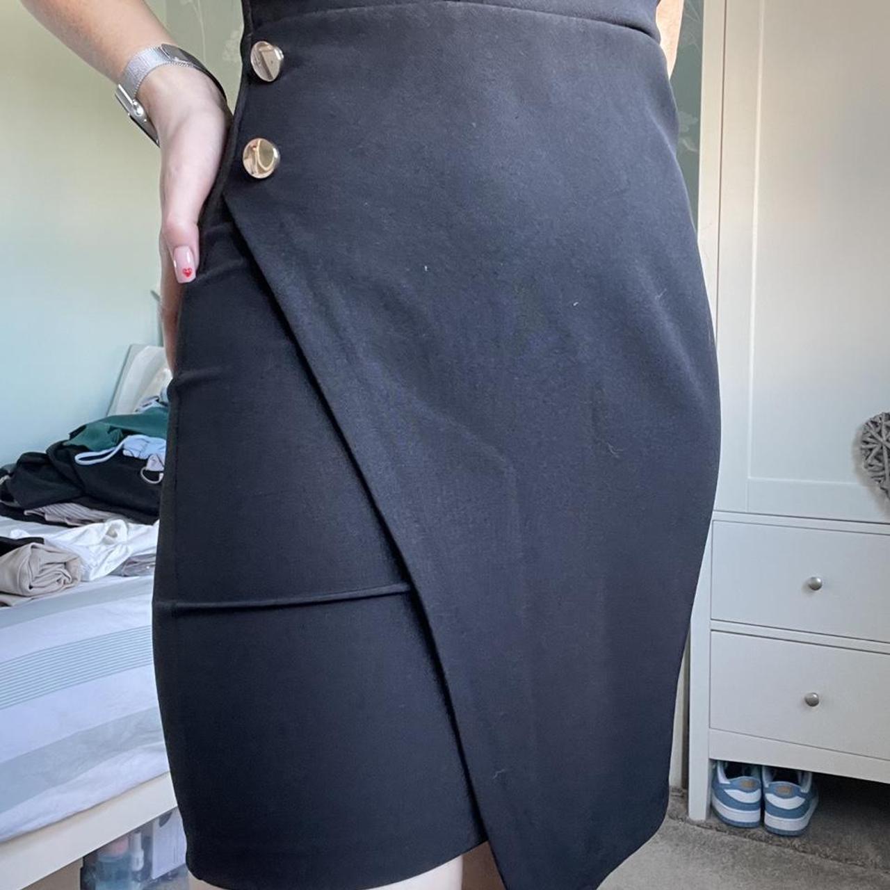 River Island Women's Black Dress | Depop