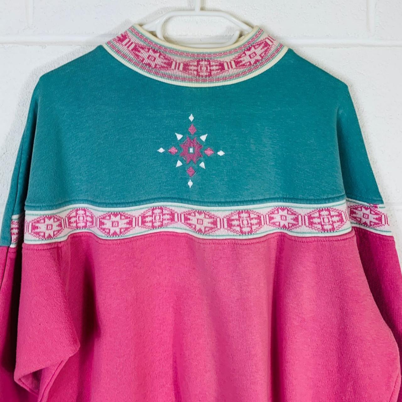 Product Image 1 - Vintage 90s Sweatshirt 

Pink and