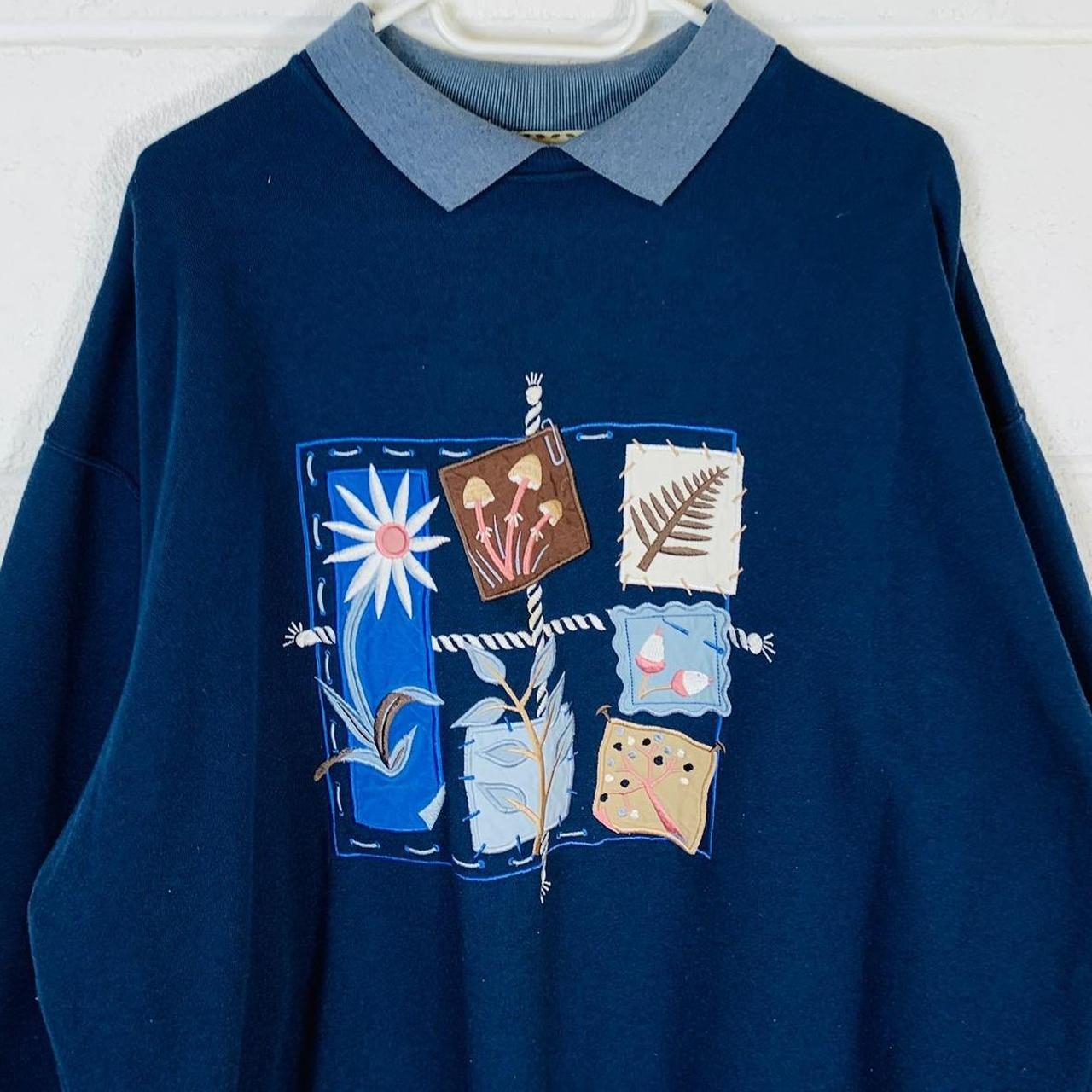 Product Image 1 - Vintage 90s Sweatshirt 

Blue with