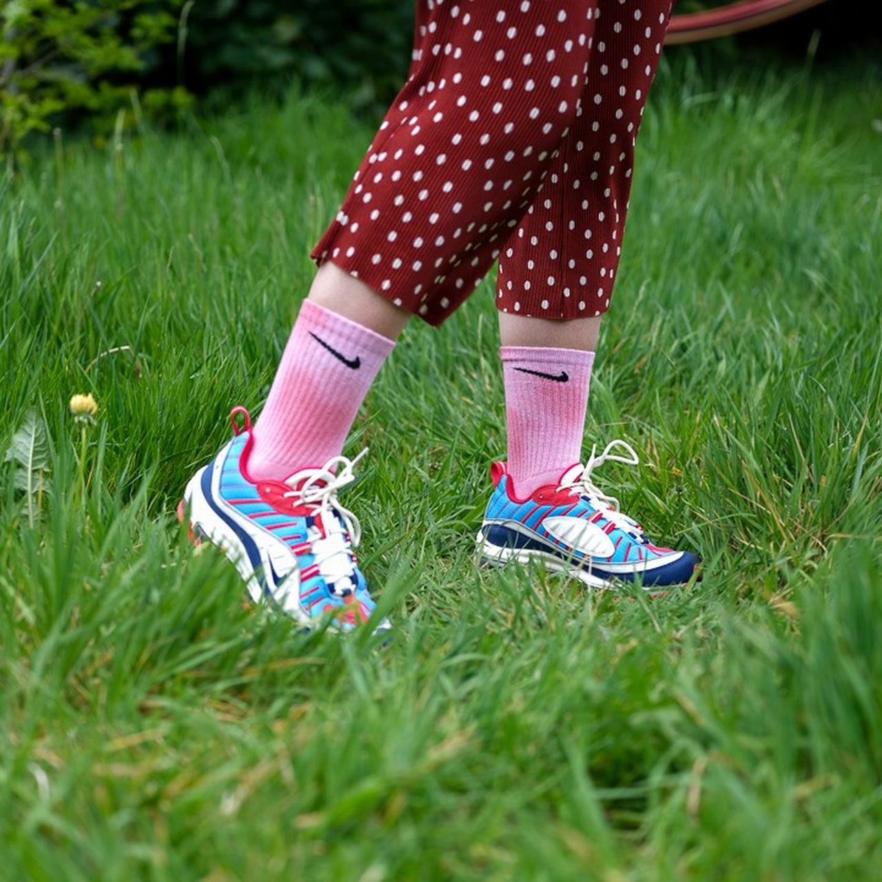 Nike tie dye socks PINK HEARTS AND