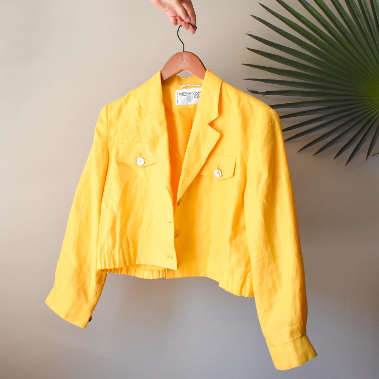 Bright on sale yellow jacket