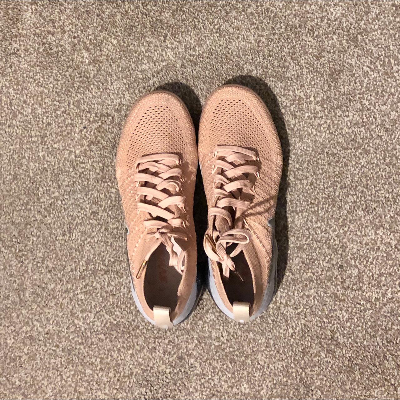 Nike Women's Air Vapormax Flyknit Pink Depop