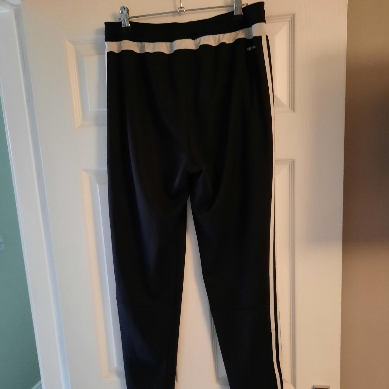 Mens Adidas Straight Leg Tracksuit Bottoms Zip Hem - Depop