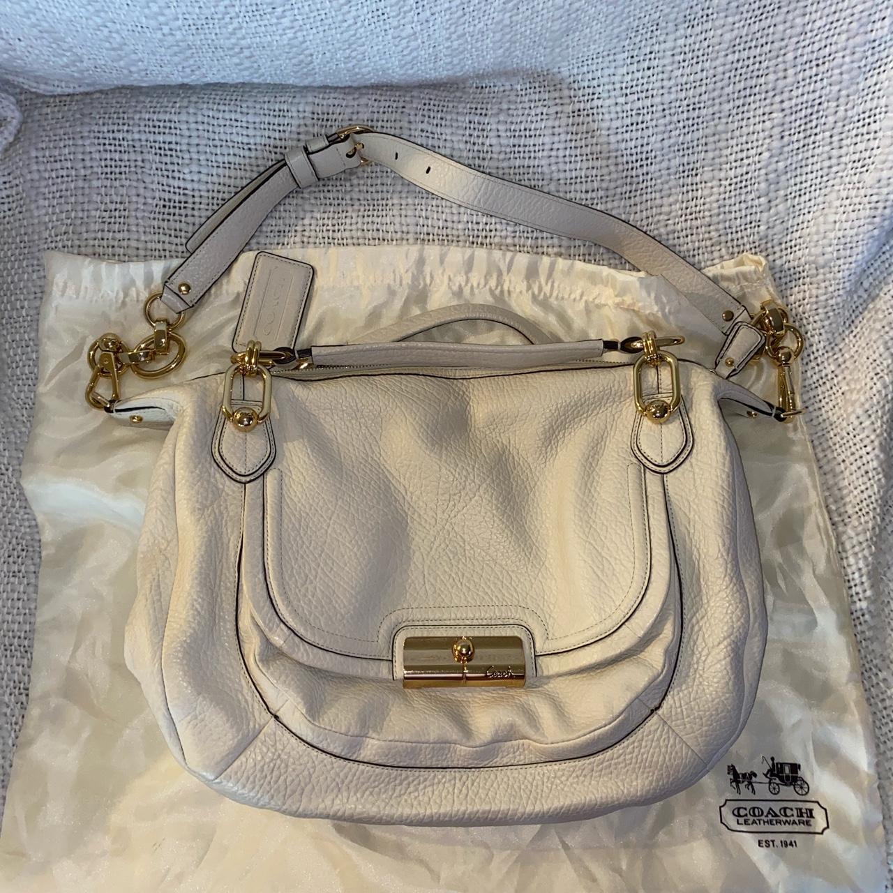 Coach leather lap top carrier/holder/case. Has been - Depop