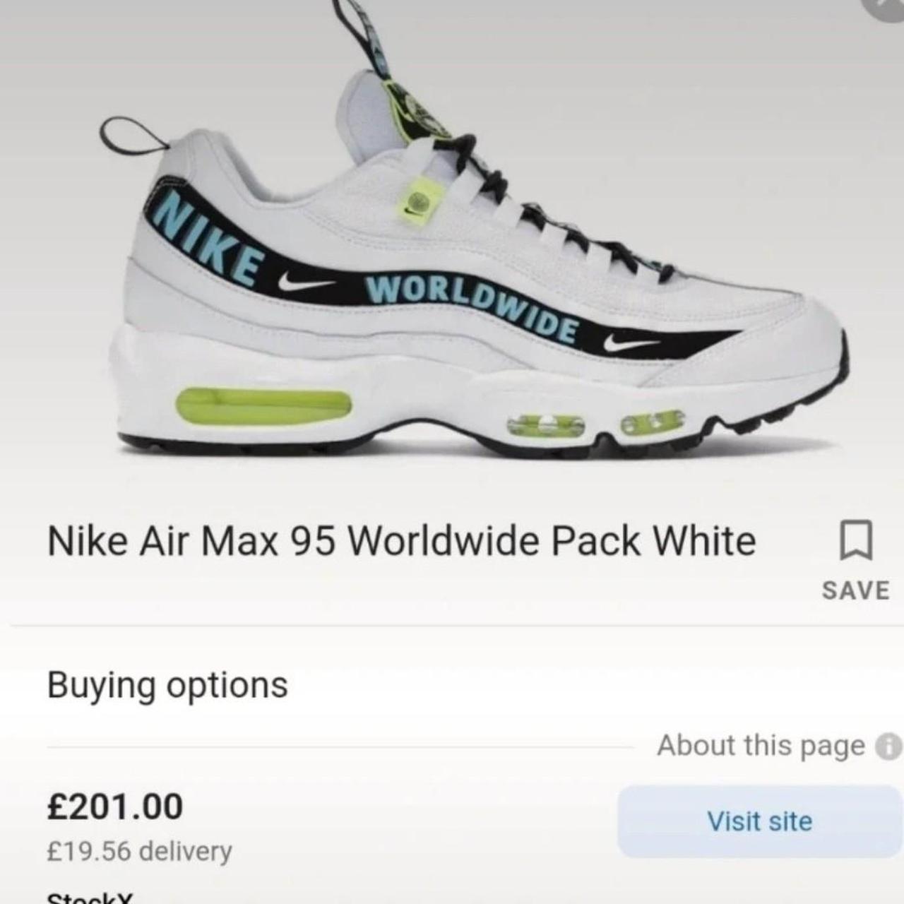 worldwide nike air max 95