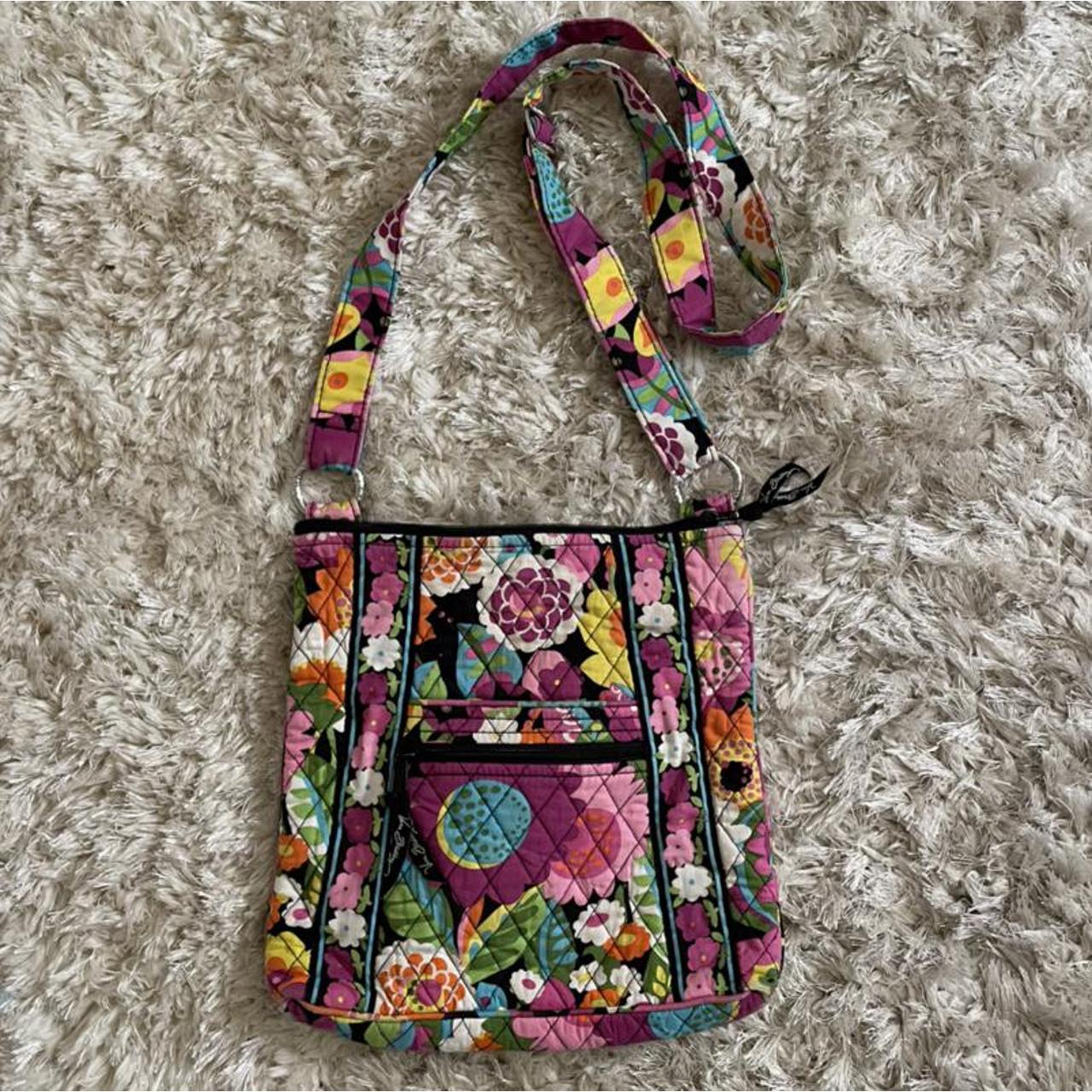 vera bradley floral purse