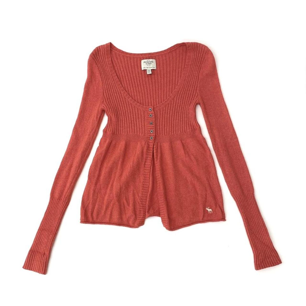 Vintage Babydoll Cardigan by A&F Large 🕊Free... Depop