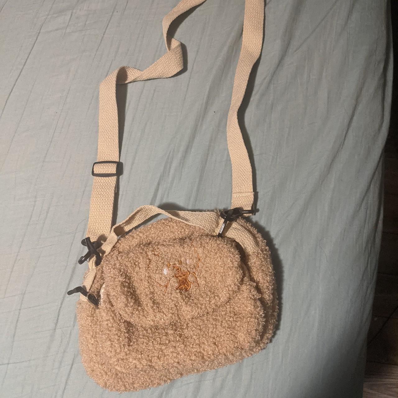 Product Image 1 - Brown furry purse with a
