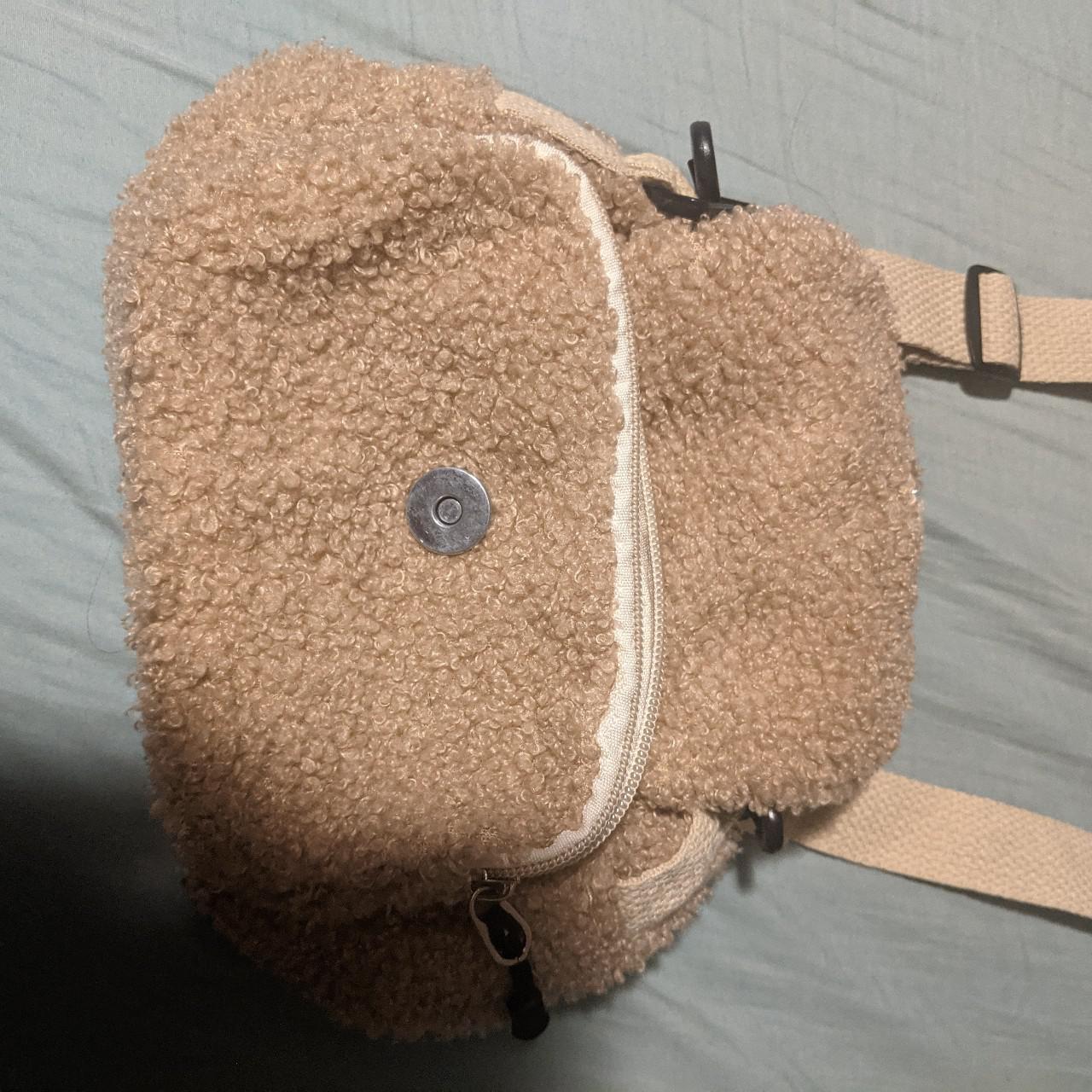 Product Image 3 - Brown furry purse with a