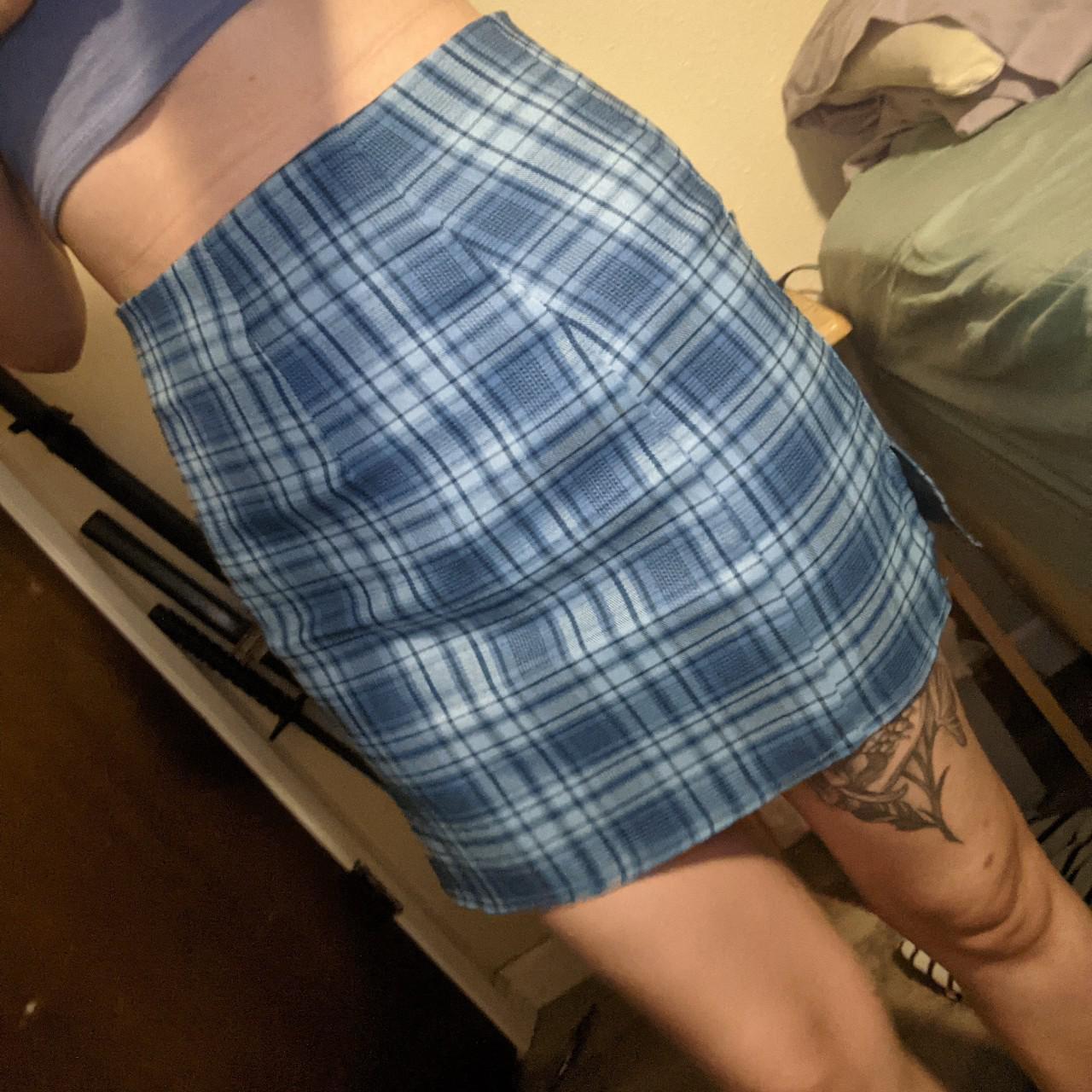 Product Image 1 - Blue plaid skirt (I think
