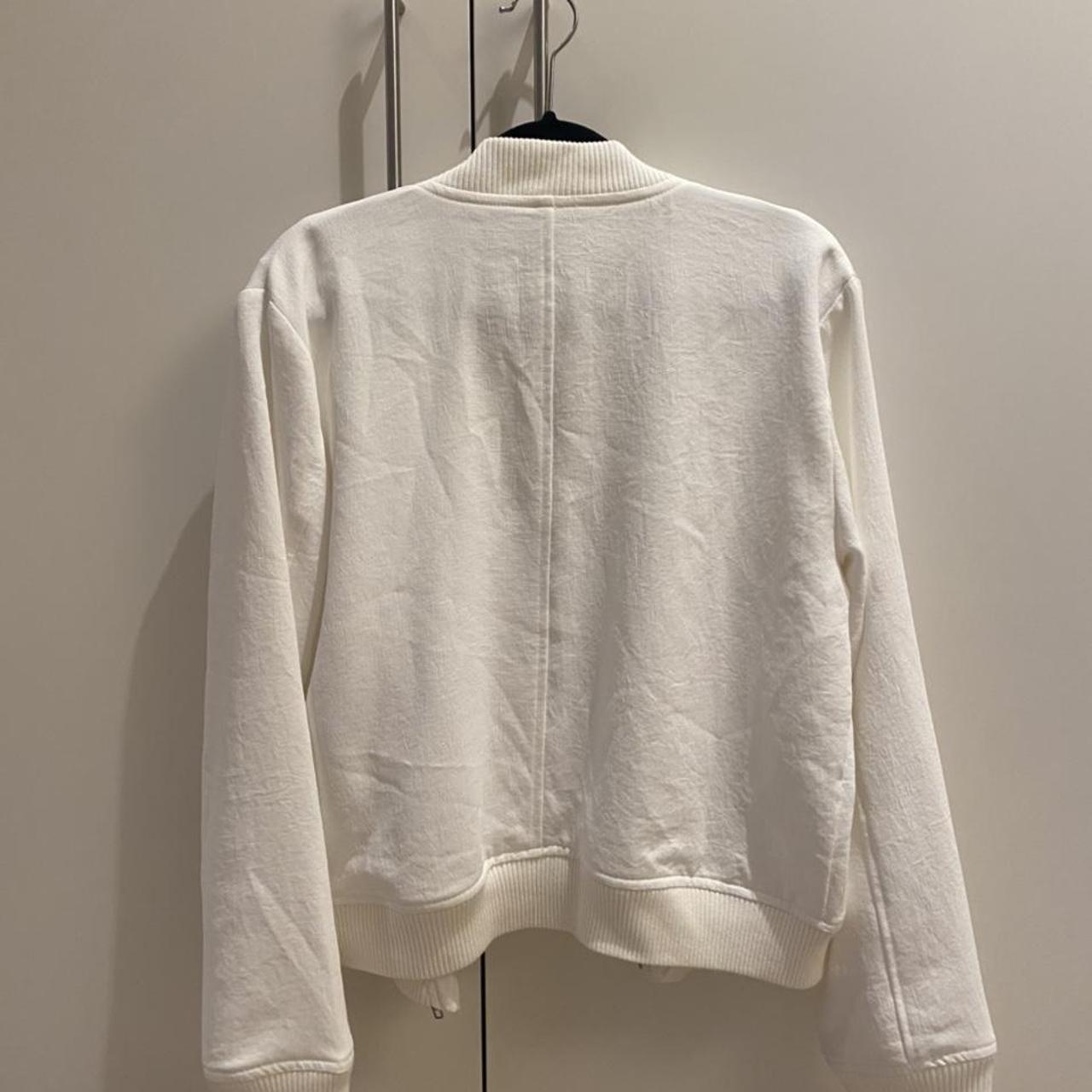 Kookai White bomber jacket - Depop