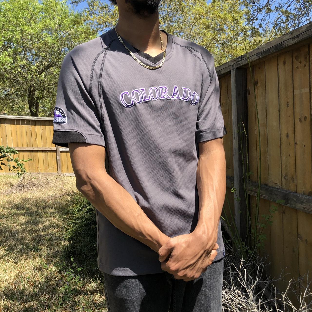 Vintage Colorado Rockies jersey by majestic - Depop