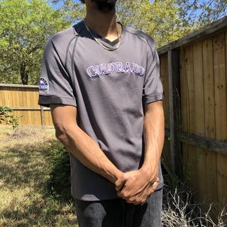 Colorado Rockies Majestic Baseball Jersey ⚾️ Length: - Depop