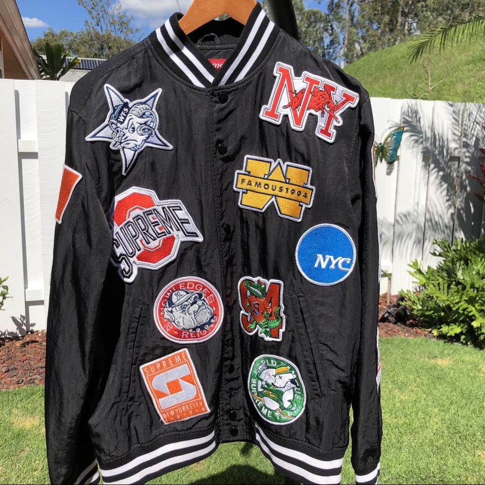 Supreme shop college jacket