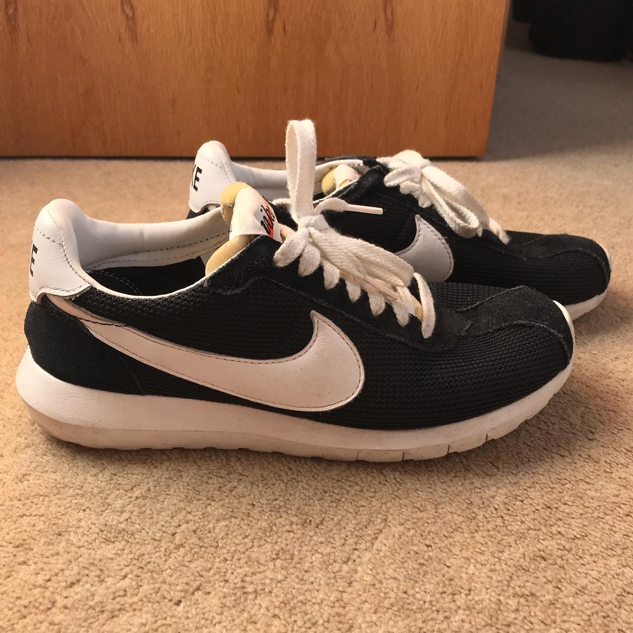 blazer nike black and white