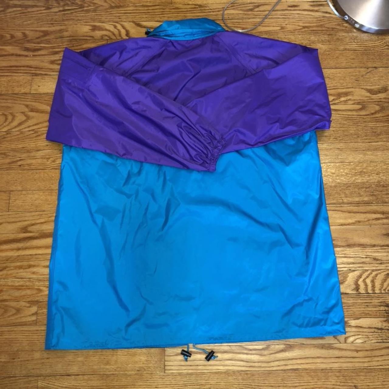Rains Men's Blue and Purple Jacket (2)