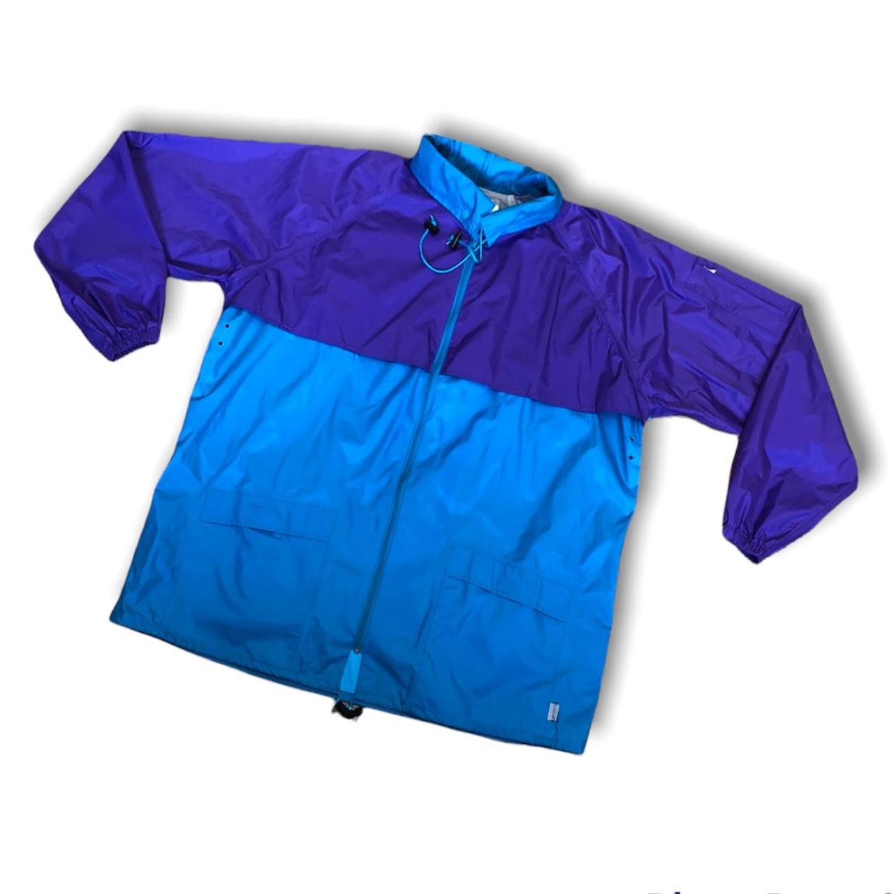 Rains Men's Blue and Purple Jacket