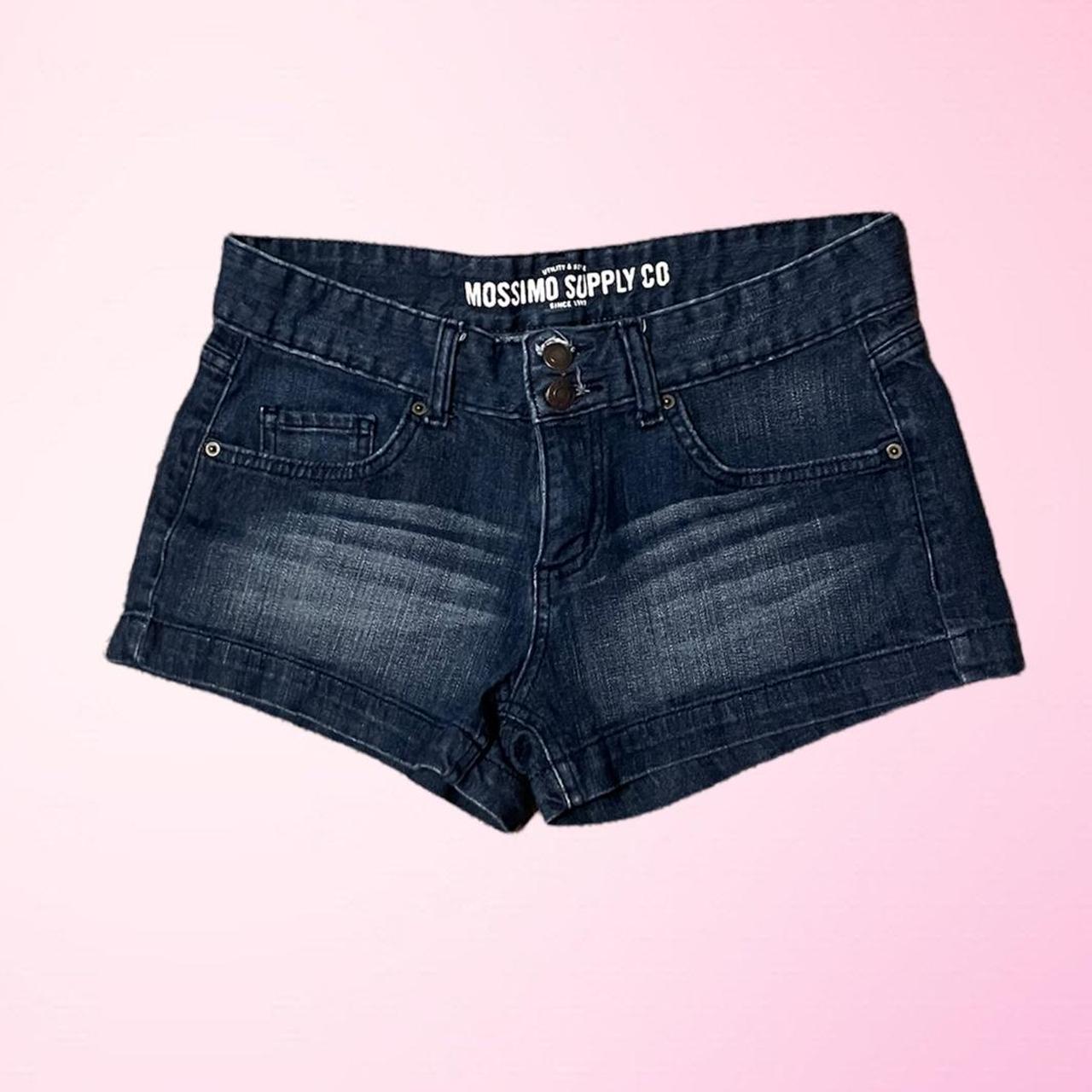 mossimo supply co jean shorts