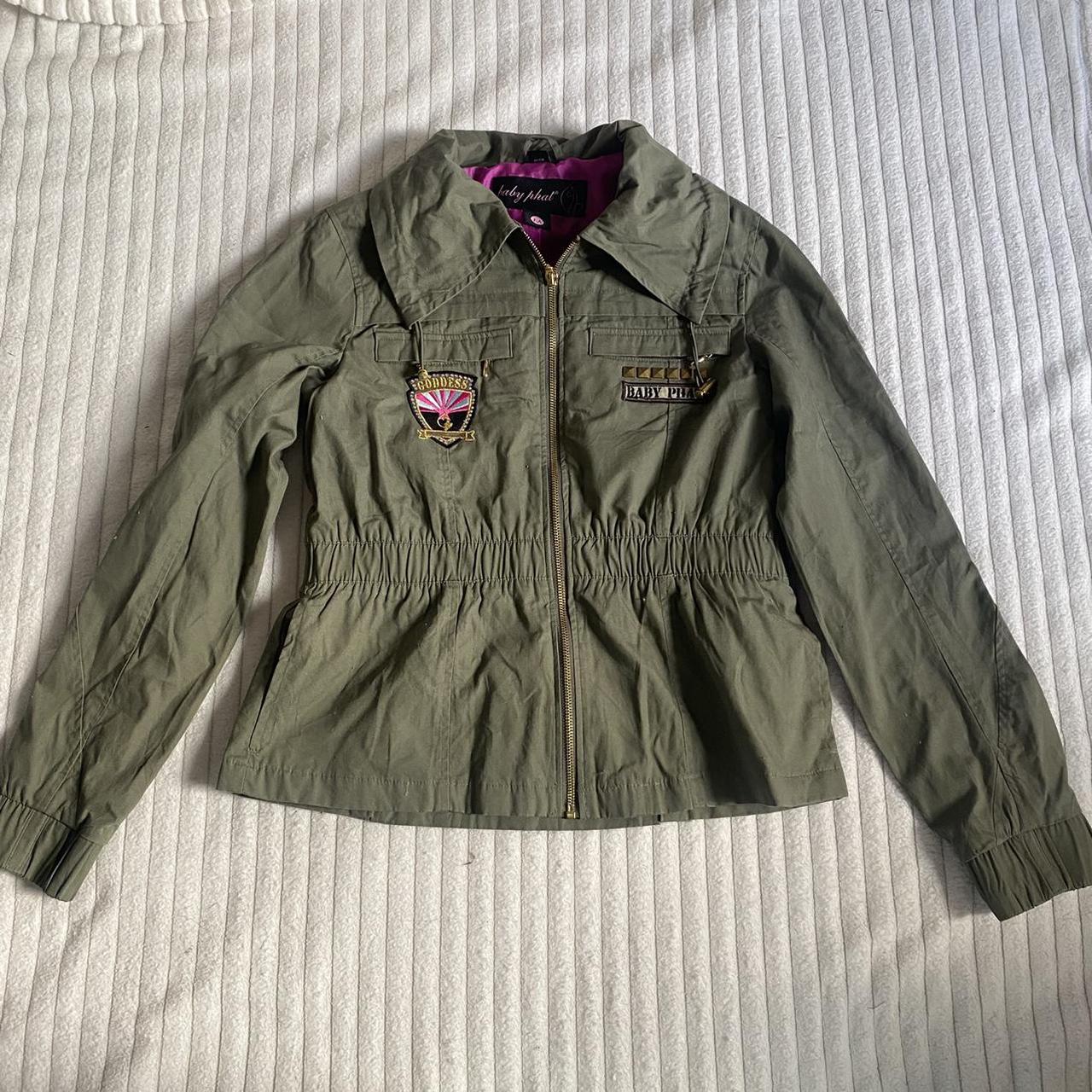 This amazing baby phat military jacket! 💚 I have... - Depop