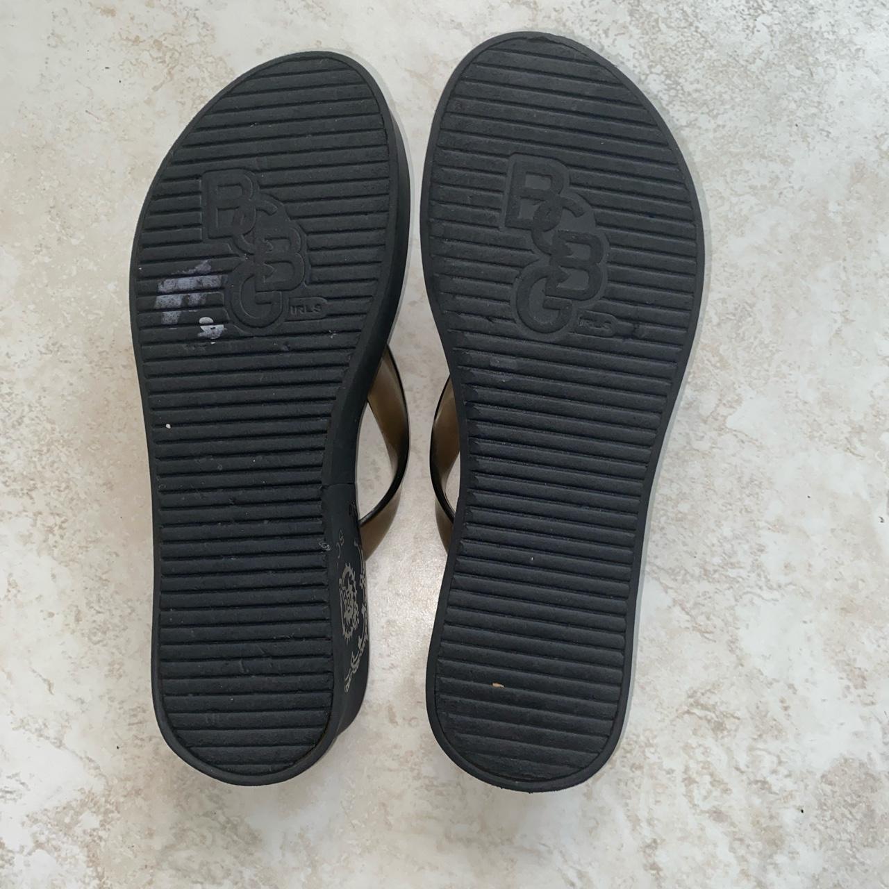 BCBGeneration Women's Black Sandals | Depop