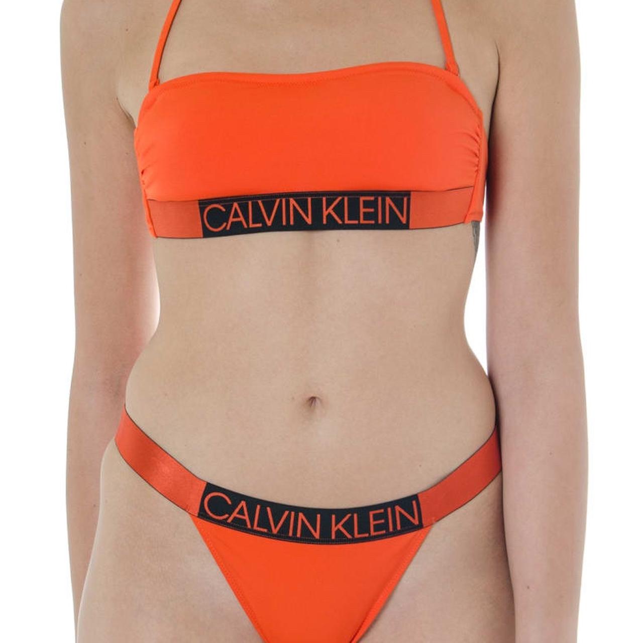 Calvin klein orange bikini online