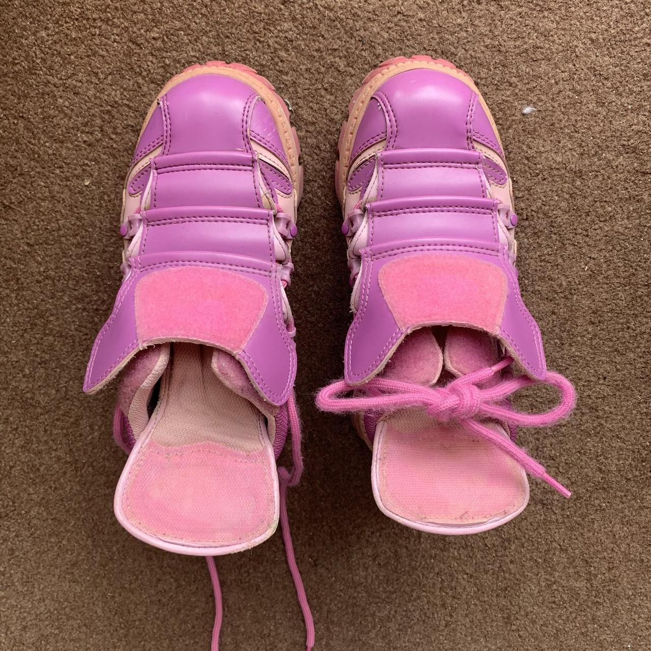 Women's Pink and Purple Boots | Depop