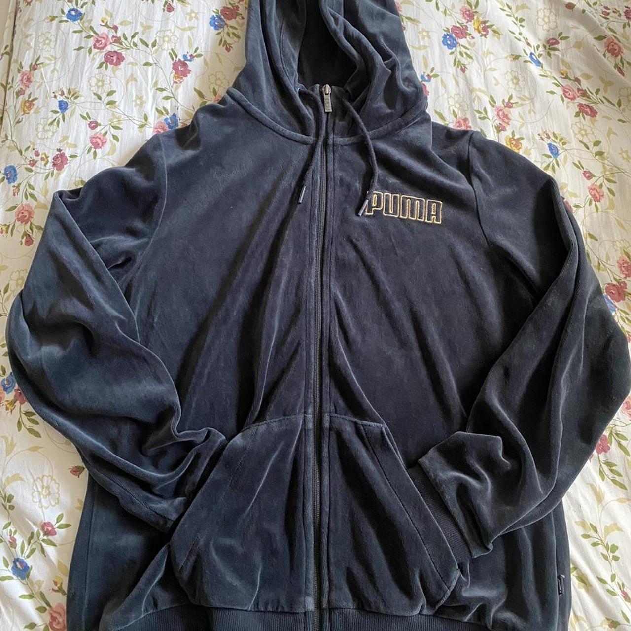 Puma velour sales tracksuit