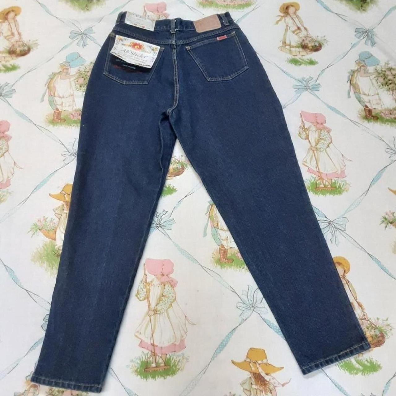 Product Image 2 - Vintage high-waisted Ab'Slicks jeans
Dark blue