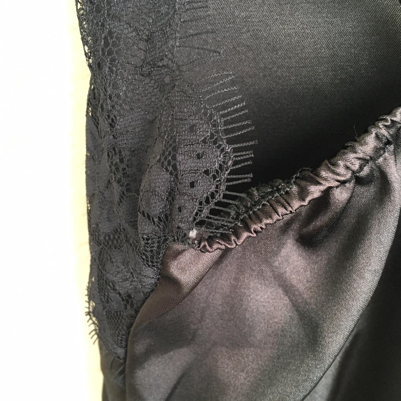 Beautiful lace detail satin cami. Adjustable straps.... - Depop