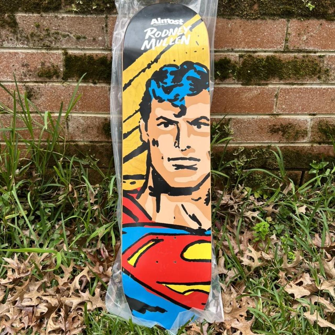 Almost Rodney Mullen Superman skateboard deck... - Depop