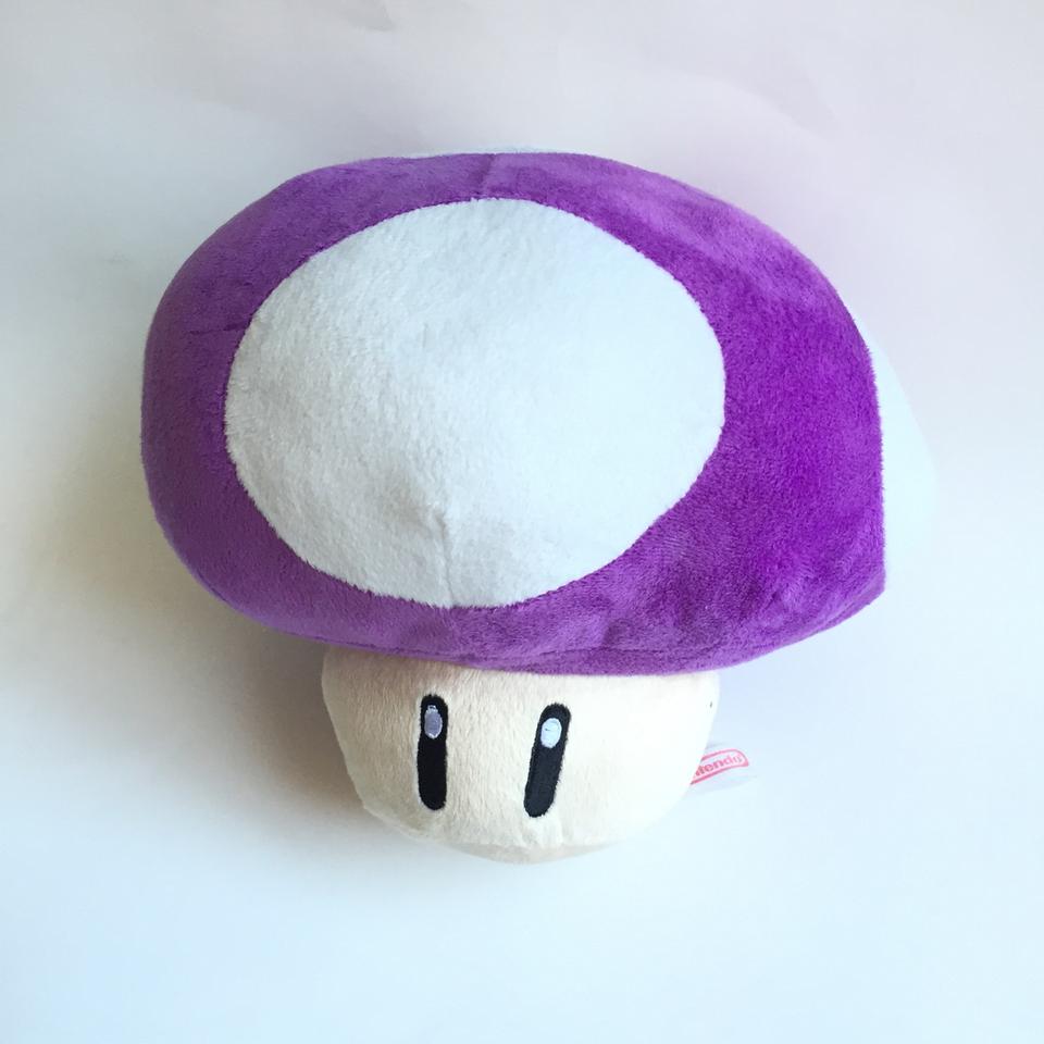 purple toad plush