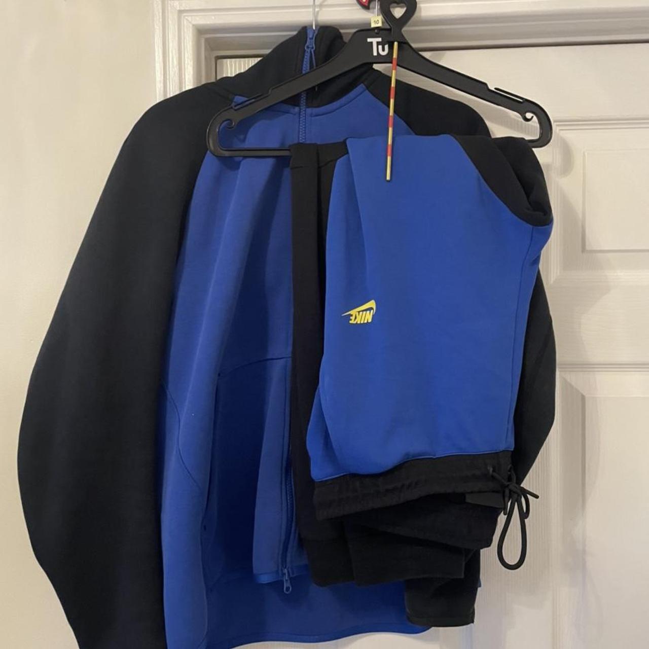 Yellow And Blue Nike Tech Game Royal Blue Black Yellow JD