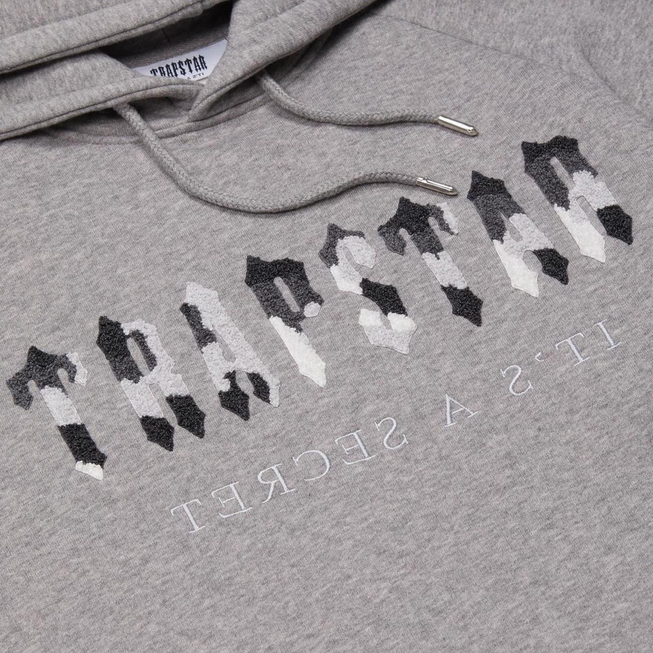 Trapstar Chenille Decoded Hoodie Tracksuit Camo... Depop