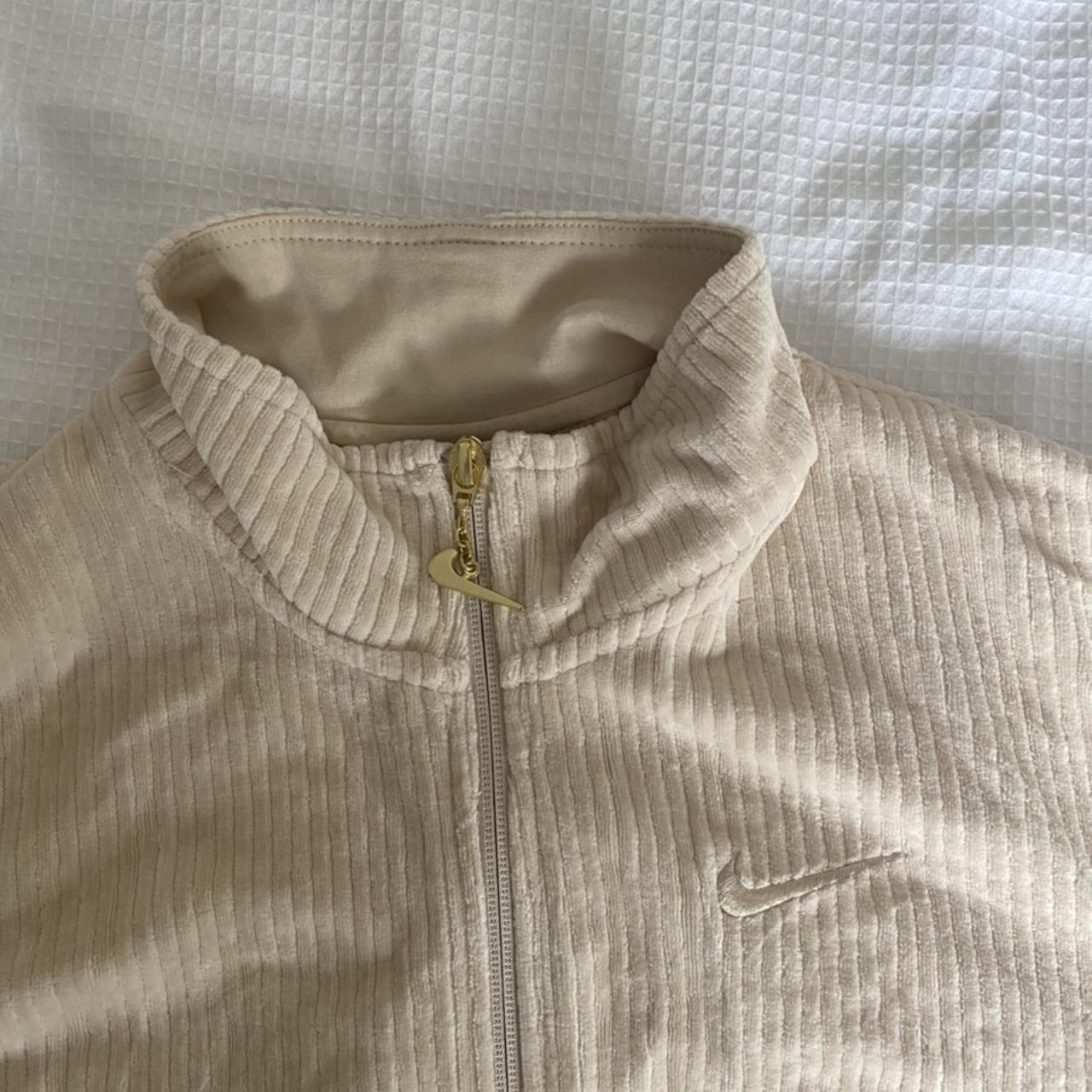 Nike cord joggers and jacket in cream worn a handful... - Depop