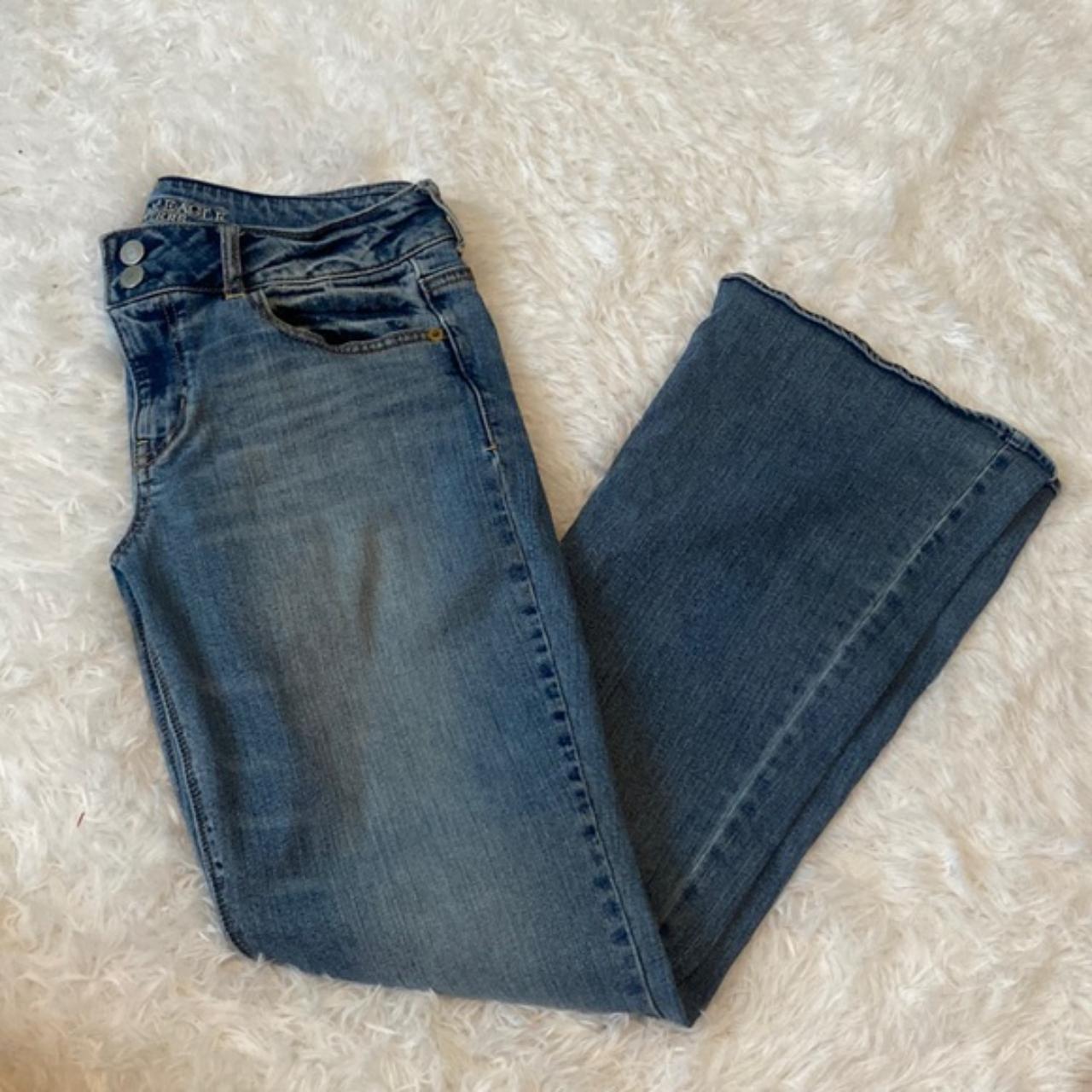 American Eagle flare jeans American Eagle Size... - Depop