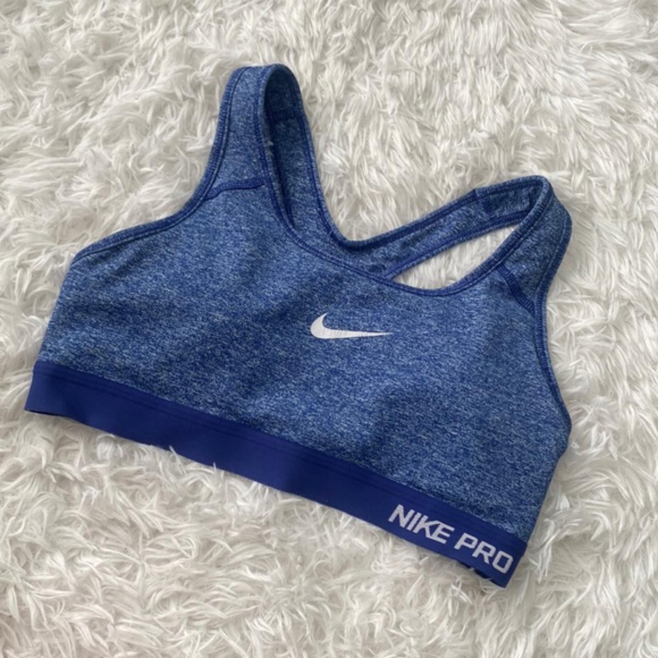 royal blue sports bra nike