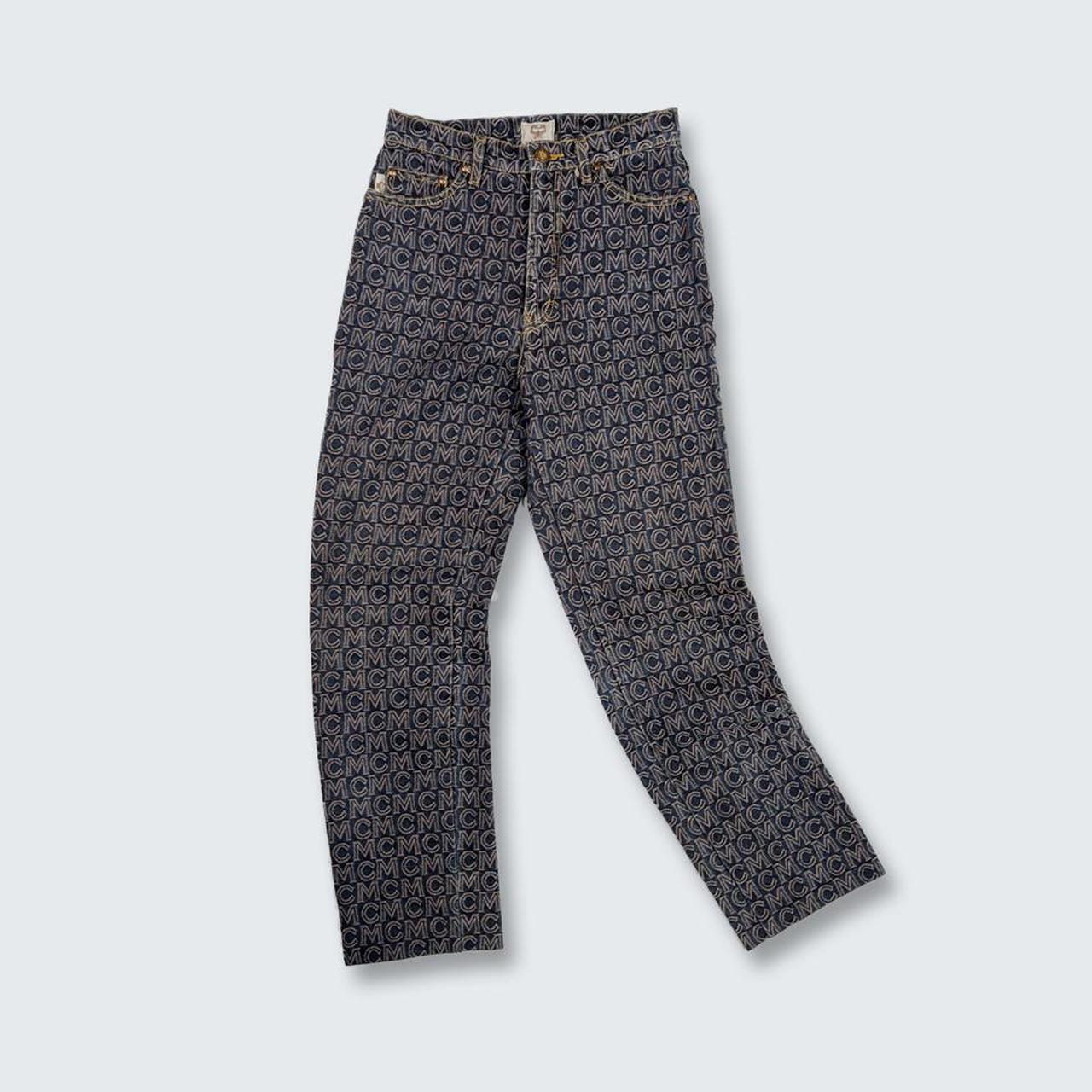 mcm monogram jeans