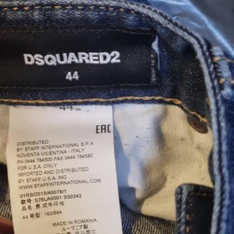 SOLD* Men's Dsquared2 Jeans Size 44, slim fit, fits... - Depop