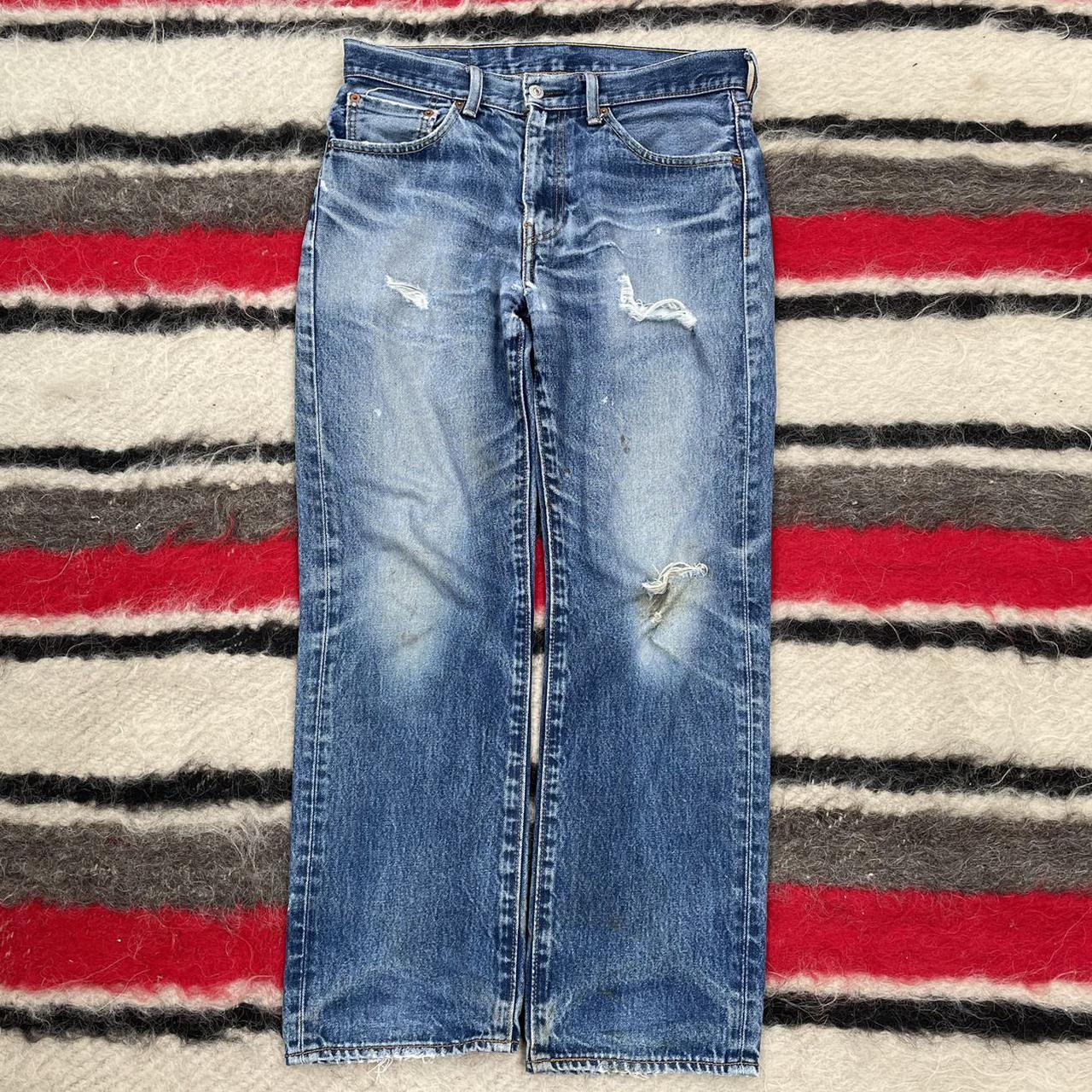 Vintage Denim Levis Jeans Trousers Bottoms Size Depop 